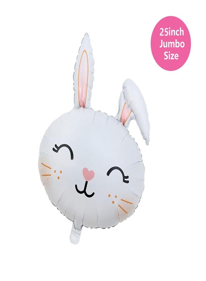 100% LIKED-Some Bunny Is Two, Easter Themed 2nd Birthday Party Decorations, Happy Birthday Banner, Easter Rabbit Themed Baby Girls Second Birthday Supplies, Bunny Deco (2nd) - Image 3